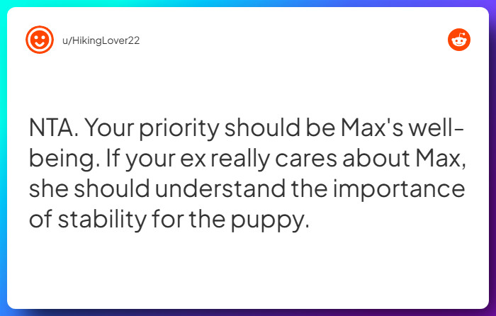 Comment from u/HikingLover22