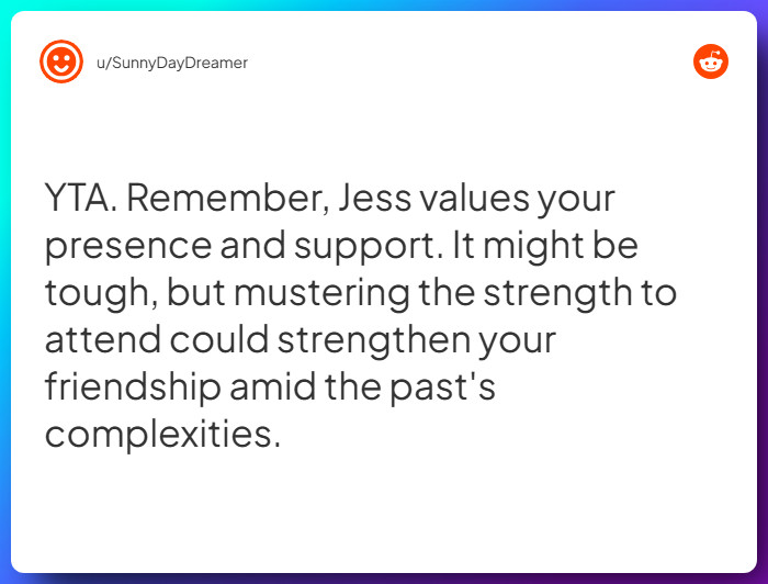 Comment from u/SunnyDayDreamer