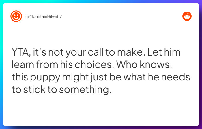 Comment from u/MountainHiker87