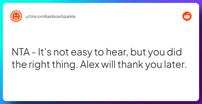 Comment from u/UnicornRainbowSparkle