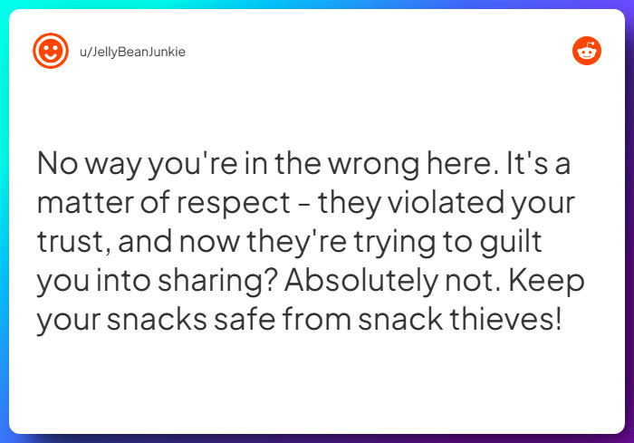 Comment from u/JellyBeanJunkie