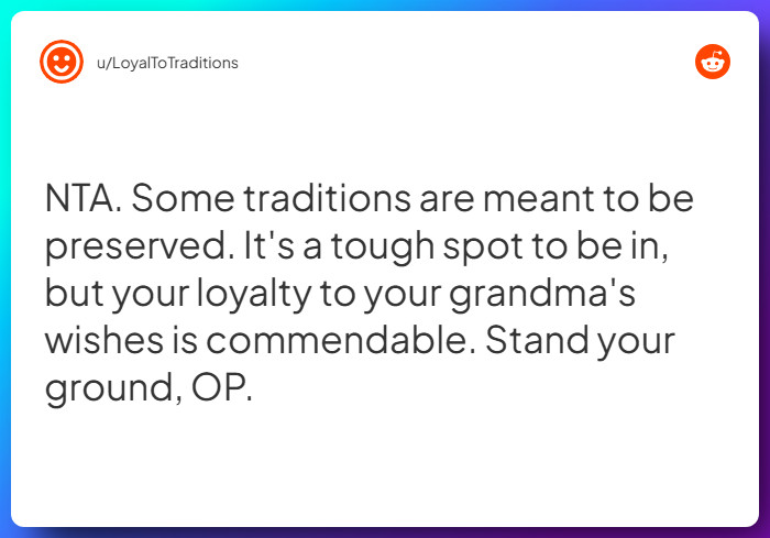 Comment from u/LoyalToTraditions