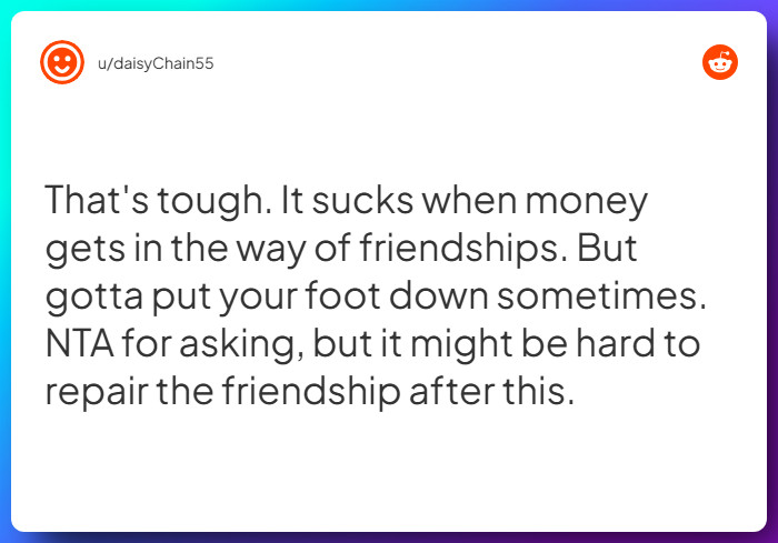 Comment from u/daisyChain55