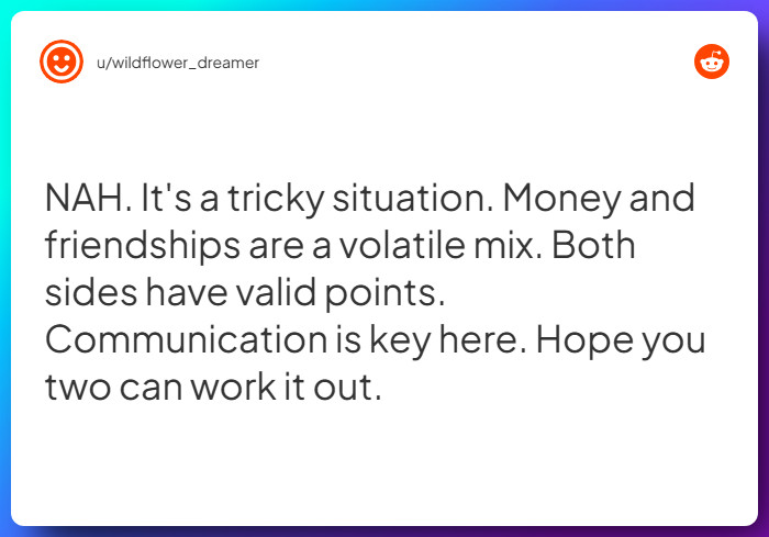 Comment from u/wildflower_dreamer