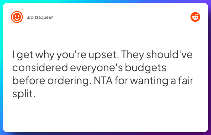 Comment from u/pizzaqueen