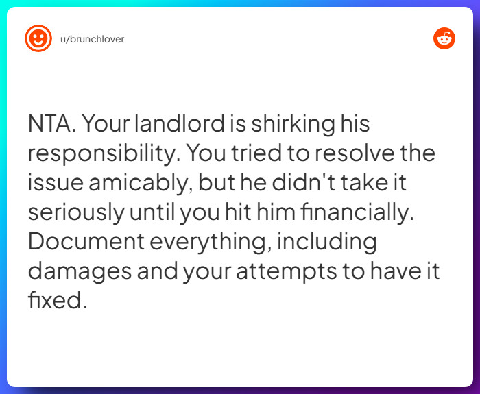 Comment from u/brunchlover