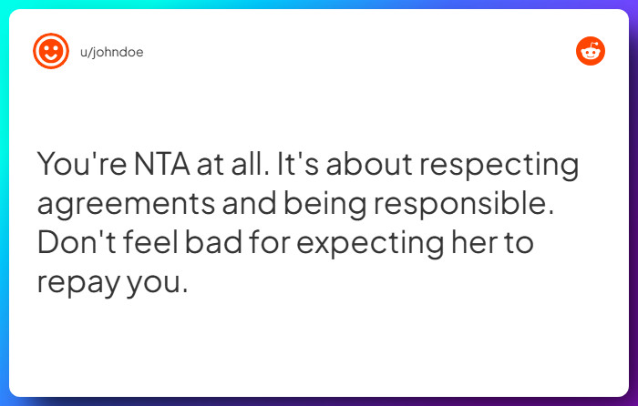 Comment from u/johndoe