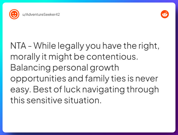 Comment from u/AdventureSeeker42