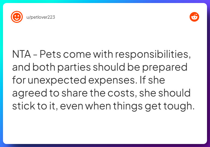 Comment from u/petlover223