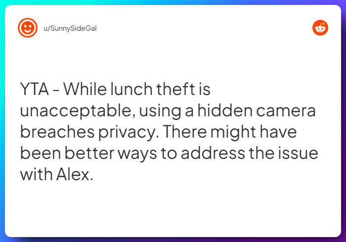 Comment from u/SunnySideGal