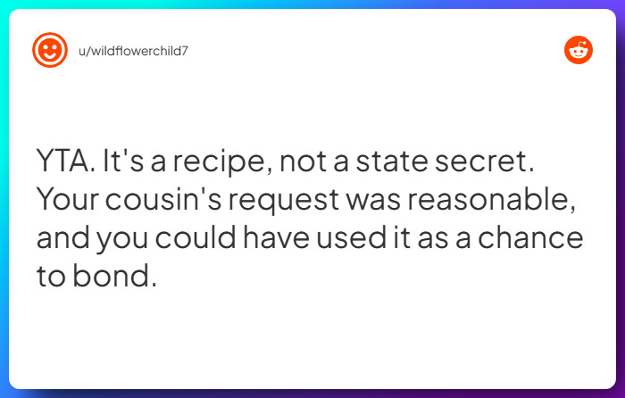 Comment from u/wildflowerchild7