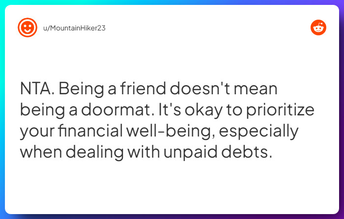 Comment from u/MountainHiker23