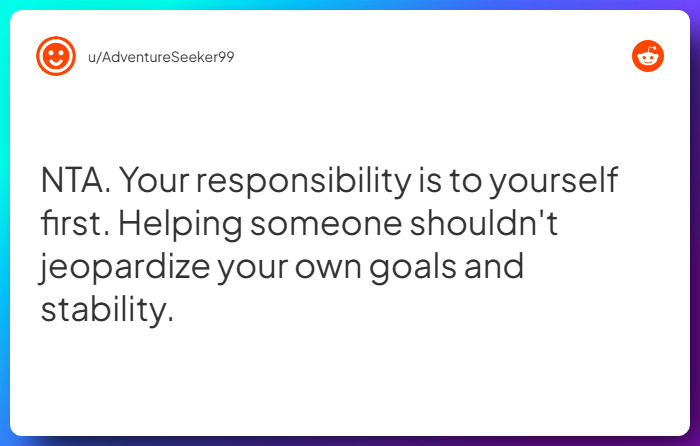 Comment from u/AdventureSeeker99