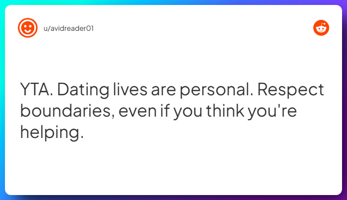 Comment from u/avidreader01