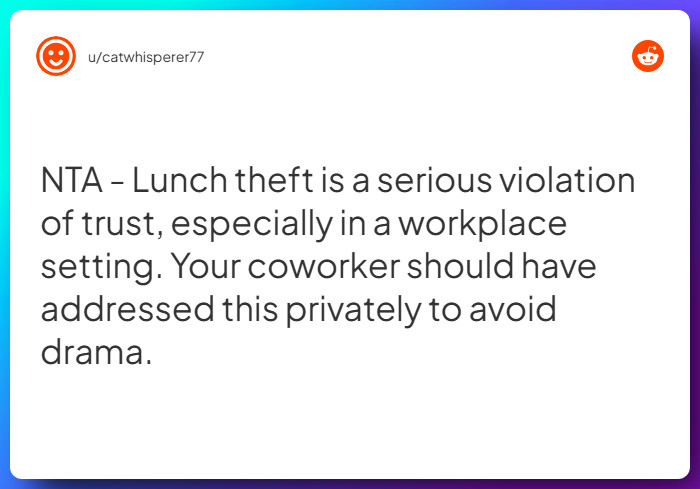 Comment from u/catwhisperer77