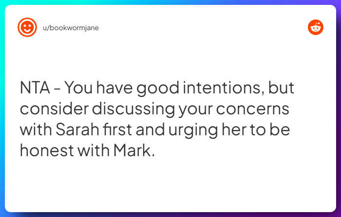 Comment from u/bookwormjane