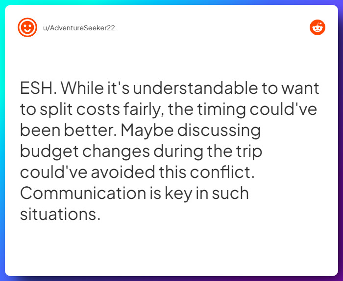 Comment from u/AdventureSeeker22