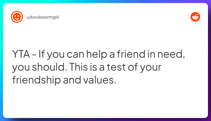 Comment from u/bookwormgirl