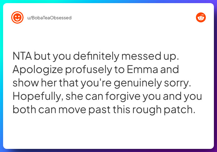 Comment from u/BobaTeaObsessed