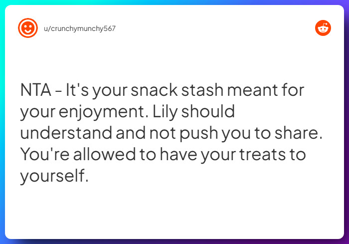 Comment from u/crunchymunchy567