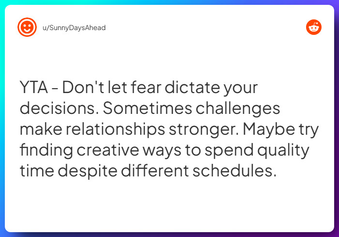 Comment from u/SunnyDaysAhead