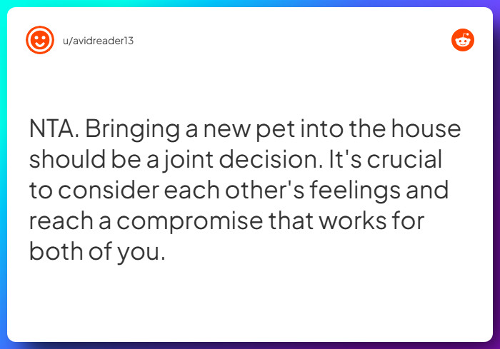 Comment from u/avidreader13