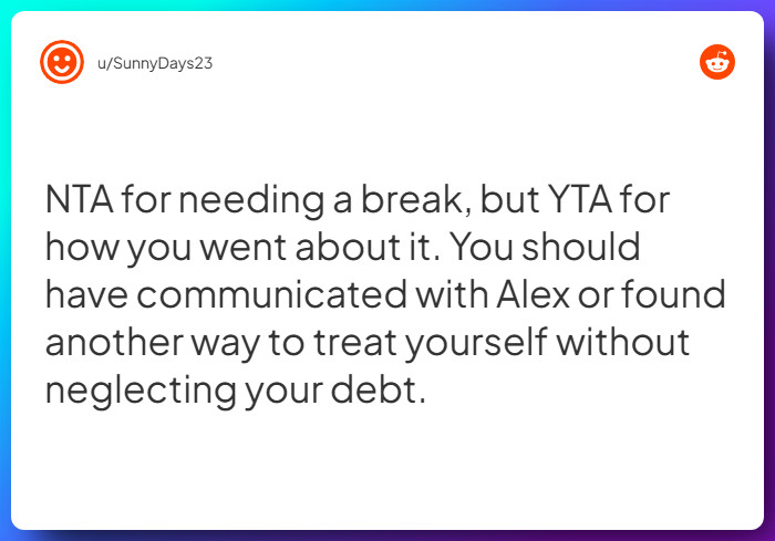 Comment from u/SunnyDays23