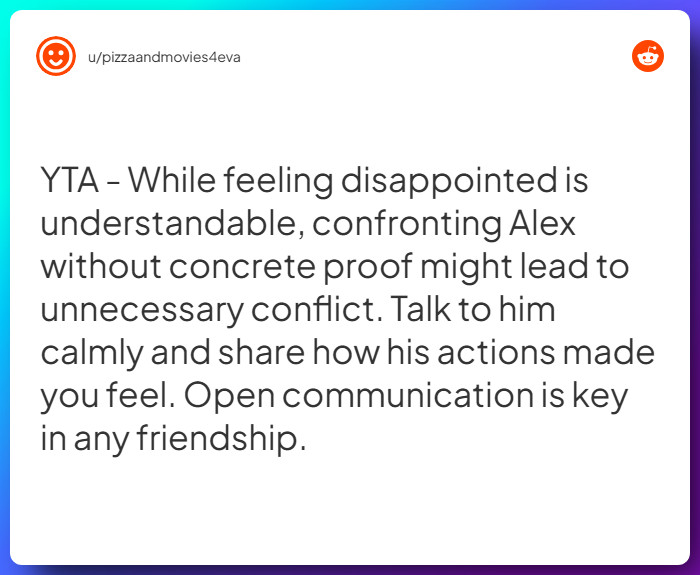 Comment from u/pizzaandmovies4eva