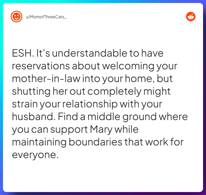 Comment from u/MomofThreeCats_