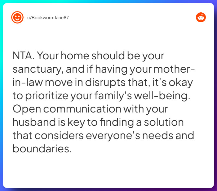 Comment from u/BookwormJane87