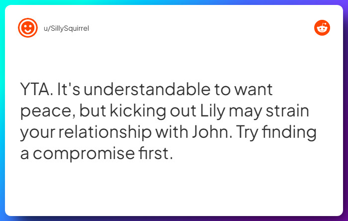 Comment from u/SillySquirrel