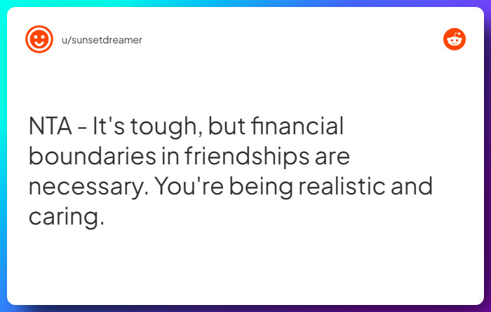 Comment from u/sunsetdreamer