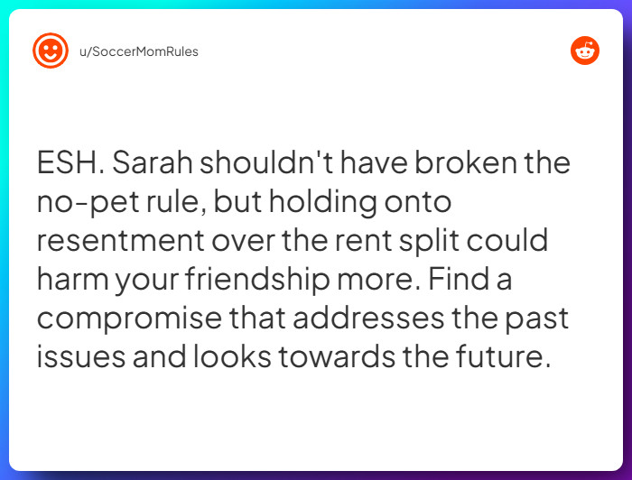 Comment from u/SoccerMomRules