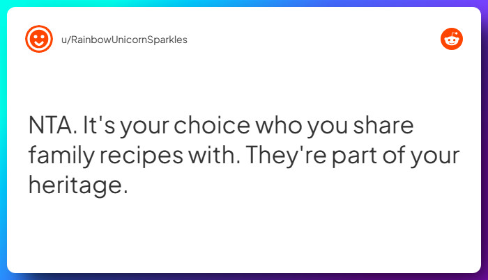 Comment from u/RainbowUnicornSparkles