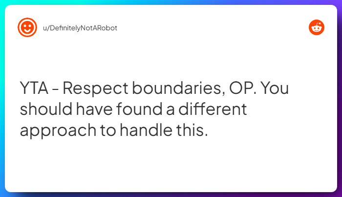 Comment from u/DefinitelyNotARobot