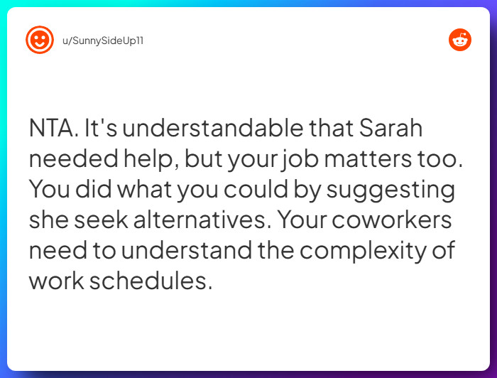 Comment from u/SunnySideUp11