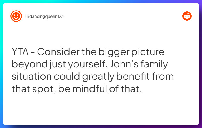 Comment from u/dancingqueen123