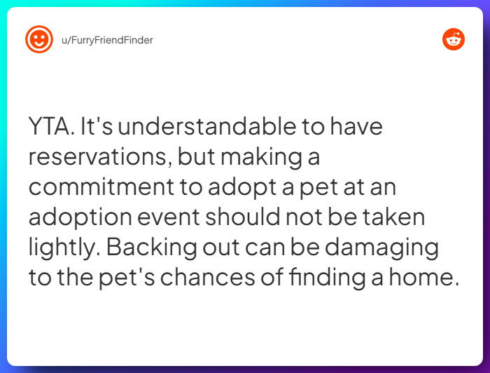 Comment from u/FurryFriendFinder