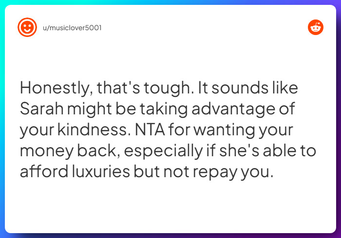 Comment from u/musiclover5001