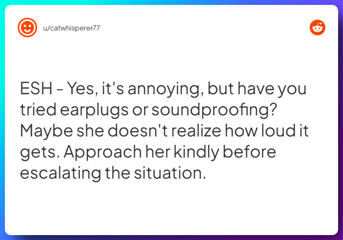 Comment from u/catwhisperer77