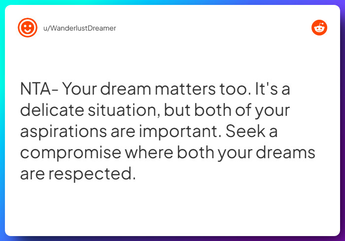 Comment from u/WanderlustDreamer