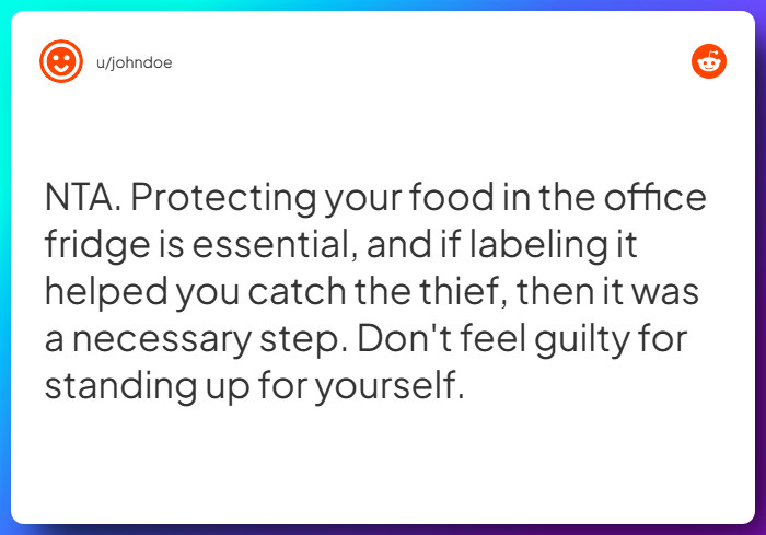 Comment from u/johndoe