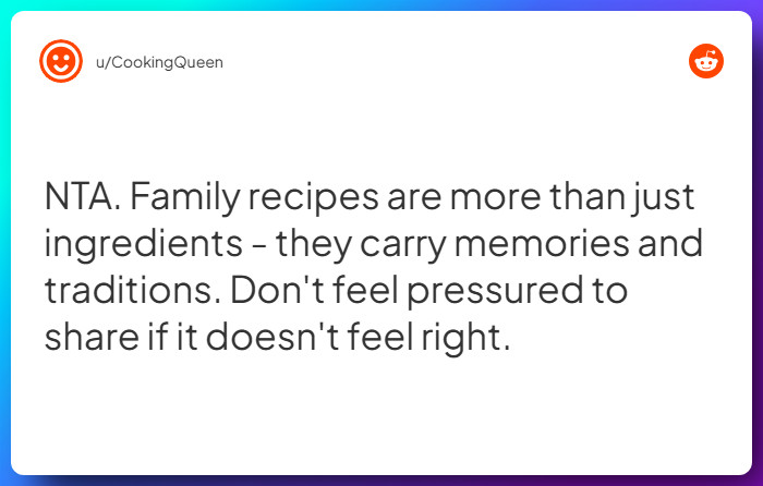 Comment from u/CookingQueen