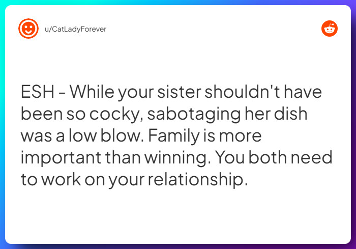 Comment from u/CatLadyForever