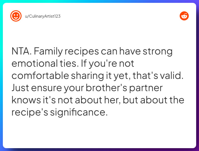 Comment from u/CulinaryArtist123