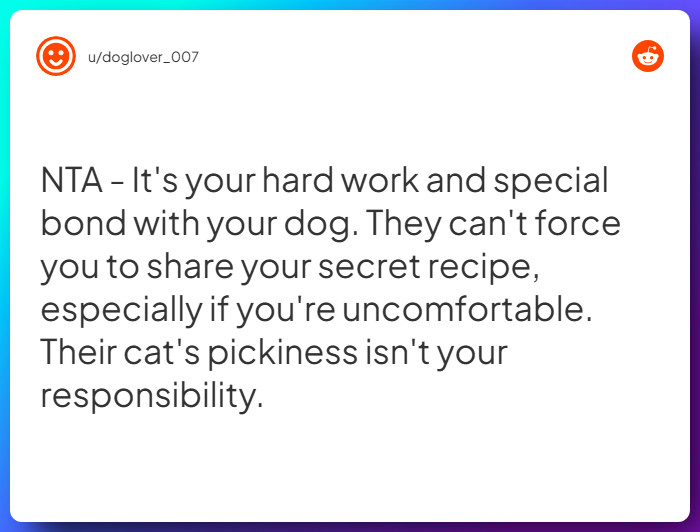 Comment from u/doglover_007