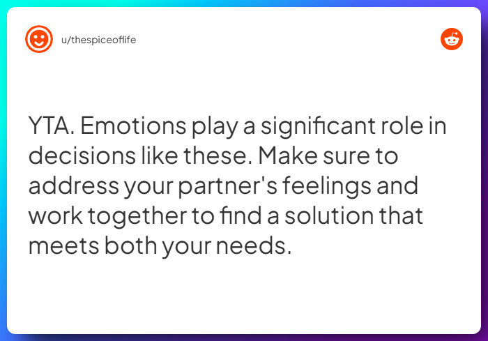 Comment from u/thespiceoflife