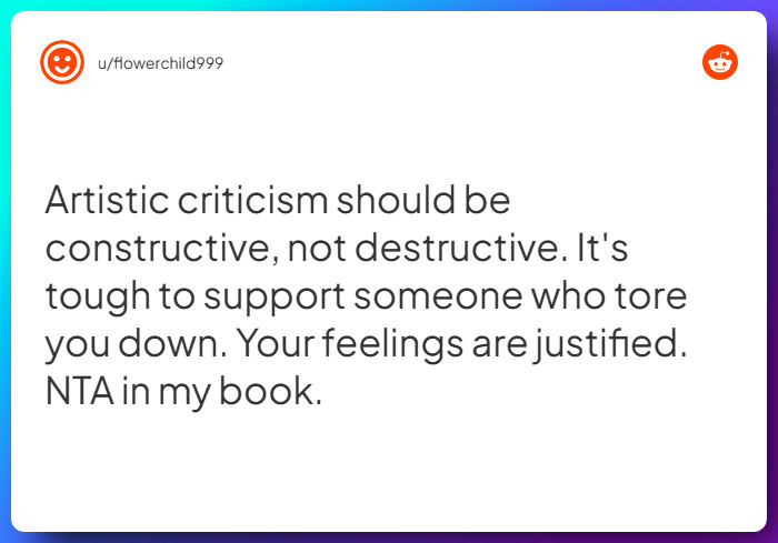 Comment from u/flowerchild999