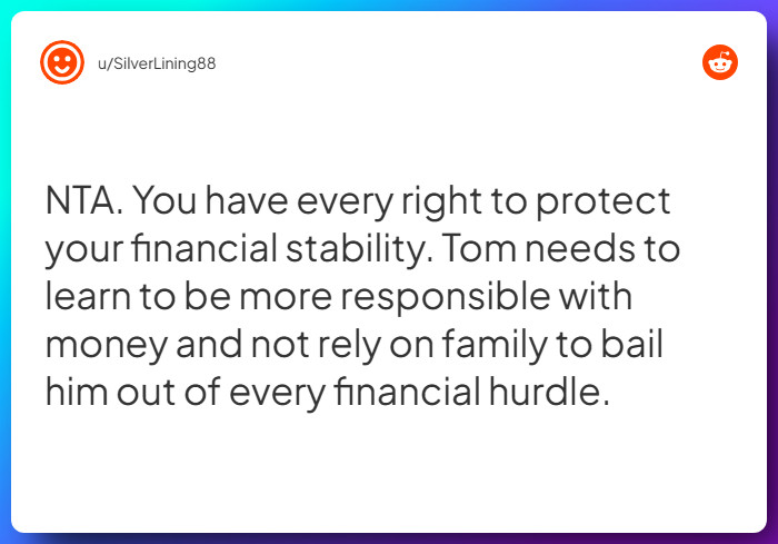 Comment from u/SilverLining88