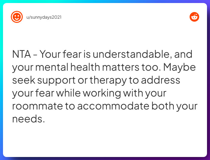 Comment from u/sunnydays2021